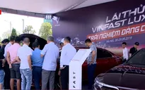 Vinfast tổ chức lái thử xe Lux tại Hà Nội