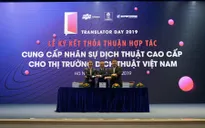 Trao tặng miễn phí nền tảng dịch thuật công nghệ AI tại Translator Day 2019