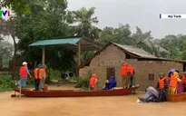 Hà Tĩnh: Mưa lũ, 7 người đi rừng chưa về được