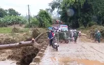 Khắc phục hậu quả mưa lũ tại Quảng Trị