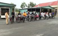 Tây Ninh: Bắt giữ nhóm thanh niên đua xe trái phép