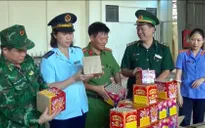 Lạng Sơn: Bắt xe container vận chuyển gần 13 tấn pháo nổ ngụy trang củ hành tây