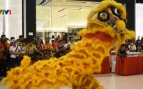 Đấu Lân Sư Rồng mừng Trung thu tại TP.HCM