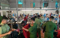 Thu giữ hàng nghìn sản phẩm thời trang sản xuất giả nhãn hiệu The North Face