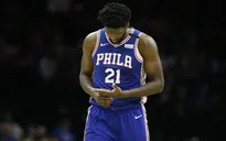 NBA: Philadelphia 76ers nhận tin không vui về Joel Embiid