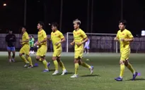 U23 Việt Nam tập kín trước trận đấu với U23 Jordan