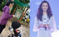 Thể hiện tình yêu với con, Trương Bá Chi được cư dân mạng khen ngợi