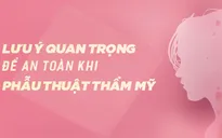 [Infographic] Lưu ý quan trọng để an toàn khi phẫu thuật thẩm mỹ