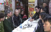 Đoàn Bộ Quốc phòng thăm hỏi, chia buồn với gia đình 3 cán bộ, chiến sỹ hy sinh