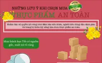 [Infographic] Làm sao để lựa chọn được thực phẩm an toàn dịp Tết