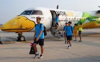 U23 Việt Nam đặt chân tới Bangkok, chuẩn bị cho trận gặp U23 CHDCND Triều Tiên
