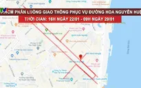 Điều chỉnh giao thông phục vụ đường hoa Nguyễn Huệ