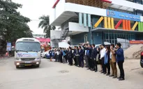 Những chuyến xe miễn phí đưa sinh viên về quê đón Tết