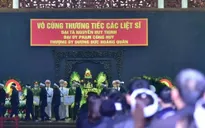 Lễ tang 3 chiến sỹ hy sinh tại Đồng Tâm