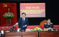 Không để bị động với công tác ứng phó sự cố, thiên tai