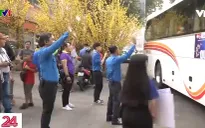 "Chuyến xe sum vầy" đưa công nhân có hoàn cảnh khó khăn về quê đón Tết