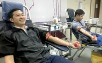 Đón năm mới, nhiều người đi hiến máu