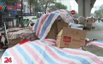 Lượng rác thải cuối năm ở Hà Nội có ngày tăng 100%