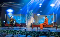 Á hậu Hà Thu tươi hết cỡ trong "Chiến sĩ 2020"