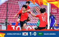 U23 Hàn Quốc 0-0 U23 Ả-rập Xê-út: Jeong Tae-Wook ghi bàn duy nhất, U23 Hàn Quốc giành chức vô địch!