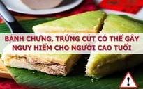 Rủi ro ngày Tết với người già: Bánh chưng, trứng cút cũng có thể gây nguy hiểm