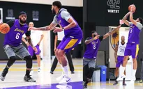 Los Angeles Lakers trở lại tập luyện sau thời gian tưởng niệm Kobe Bryant