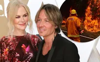 Vợ chồng Nicole Kidman quyên góp 500.000 USD khắc phục hậu quả cháy rừng