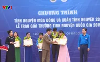 10 gương mặt nhận Giải thưởng Tình nguyện quốc gia năm 2019