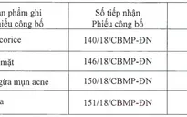 Thu hồi toàn quốc 4 sản phẩm mỹ phẩm không đạt chất lượng