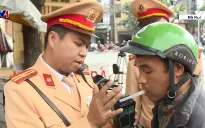 Gần 2.700 trường hợp vi phạm nồng độ cồn bị xử lý