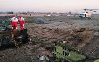 Tìm thấy hộp đen máy bay chở khách của Ukraine rơi tại Iran