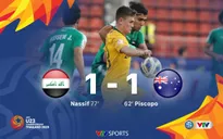 VIDEO Highlights: U23 Iraq 1-1 U23 Australia (Bảng A VCK U23 châu Á 2020)