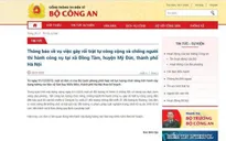 Vụ việc gây rối tại Đồng Tâm: 3 chiến sỹ công an hy sinh