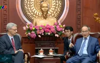 Lãnh đạo TP.HCM tiếp tân Đại sứ Pháp tại Việt Nam