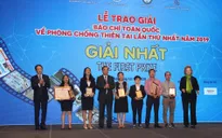 Đài THVN đạt giải Nhất và Nhì Giải Báo chí toàn quốc về Phòng chống thiên tai