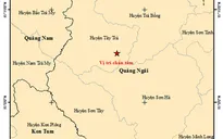 4 trận động đất liên tiếp trong 5 giờ tại Quảng Nam
