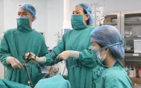 Hút cả ổ mủ cho nữ bệnh nhân bị áp xe phần phụ