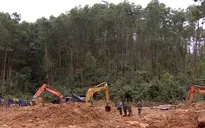 Tiếp tục mở đường, nỗ lực tìm kiếm nạn nhân tại thủy điện Rào Trăng 3