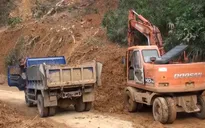 Quảng Bình tập trung khắc phục giao thông sau mưa lũ