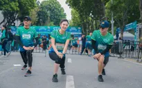 MC Mai Ngọc chạy thi cùng Xuân Nghị, Thanh Sơn