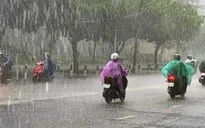 Các tỉnh từ Hà Tĩnh đến Quảng Ngãi có mưa to đến rất to