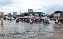 Triều cường dâng cao ở Cần Thơ, dự báo đạt đỉnh