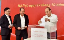 Lãnh đạo Chính phủ quyên góp ủng hộ đồng bào miền Trung