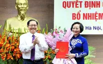 Bà Phạm Thị Thanh Trà nhận quyết định bổ nhiệm Thứ trưởng Bộ Nội vụ