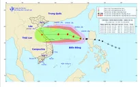 Bão số 8 giật cấp 11 đang cách quần đảo Hoàng Sa 560km