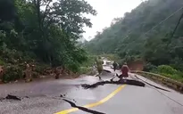 Sạt lở nghiêm trọng ở khu vực cửa khẩu Chalo