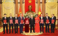 Trao quyết định bổ nhiệm 9 Đại sứ Việt Nam tại nước ngoài
