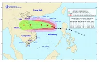 Bão số 8 mạnh thêm cách quần đảo Hoàng Sa 360km
