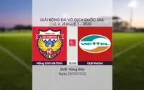 VIDEO Highlights: Hồng Lĩnh Hà Tĩnh 0-1 CLB Viettel (Vòng 4 giai đoạn 2 V.League 2020, nhóm A)