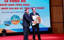 Chính thức công bố Mũi Né là Khu du lịch Quốc gia